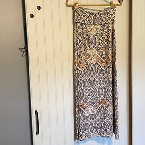 Cynthia Rowley Multicolor Paisley Skirt